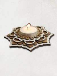 Mandala Desen Dekoratif Mumluk 3 lü set