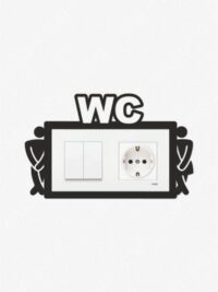2 'li Wc Priz Çerçevesi